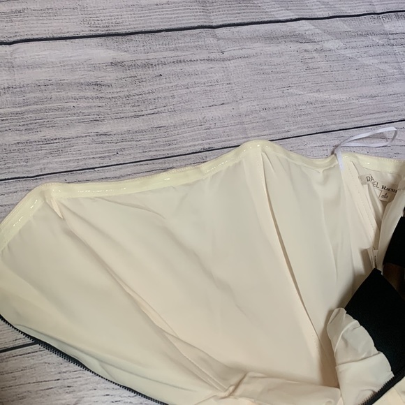 Rachel Roy Strapless Short Dress - Cream - Picture 8 of 15